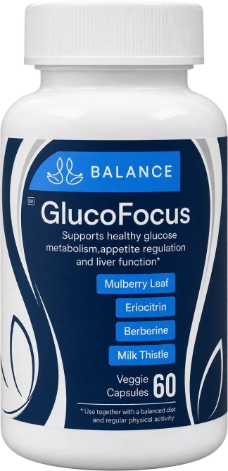 GlucoFocus bottle