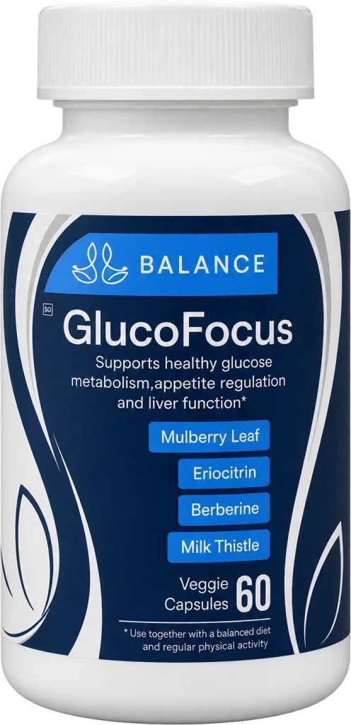 GlucoFocus bottle