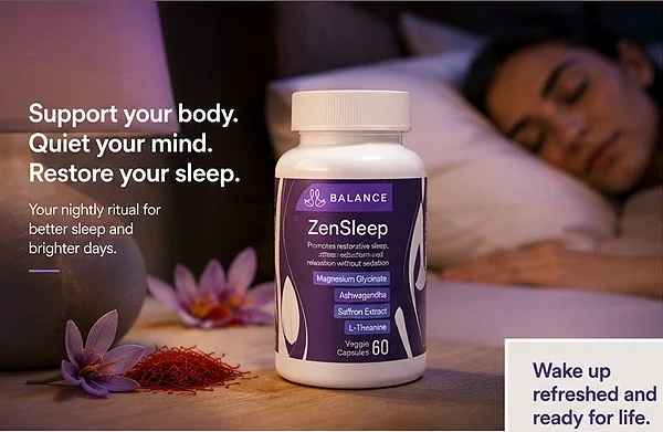 Sleep & Stress Relief product photography